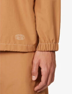 Snow Peak Light Mountain Water-resistant Boxy-fit Cotton-blend Jacket 9 Snow Peak Light Mountain Water-resistant Boxy-fit Cotton-blend Jacket -Selfridges Store R04159206 BROWN ALT04