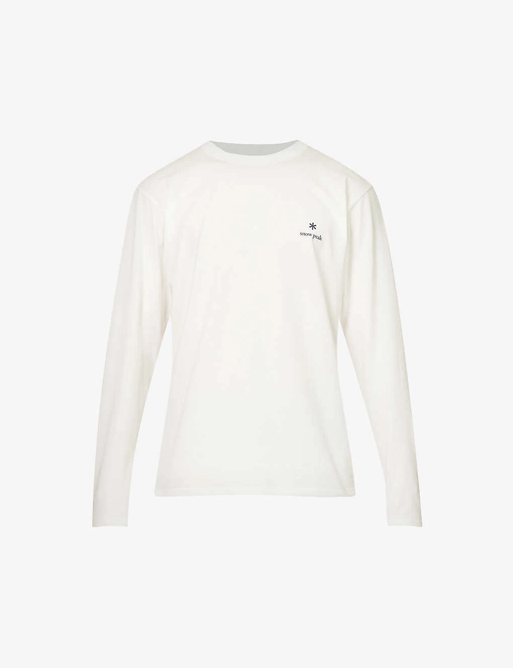 Snow Peak Logo-print Crewneck Cotton-blend T-shirt 1 Snow Peak Logo-print Crewneck Cotton-blend T-shirt