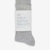 Snow Peak Ribbed Stretch-upcycled-cotton Blend Socks