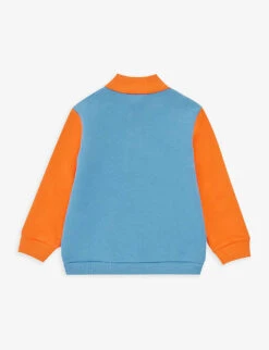 Gucci Logo-print Stripe-pattern Cotton-jersey Jacket -Selfridges Store R04160270 ROYALCARROTJUICEMC ALT02