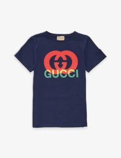 Gucci Logo-print Cotton-jersey T-shirt 4-12 Years