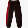 Gucci Striped-logo Faux-shearling Jogging Bottoms 8-12 Years