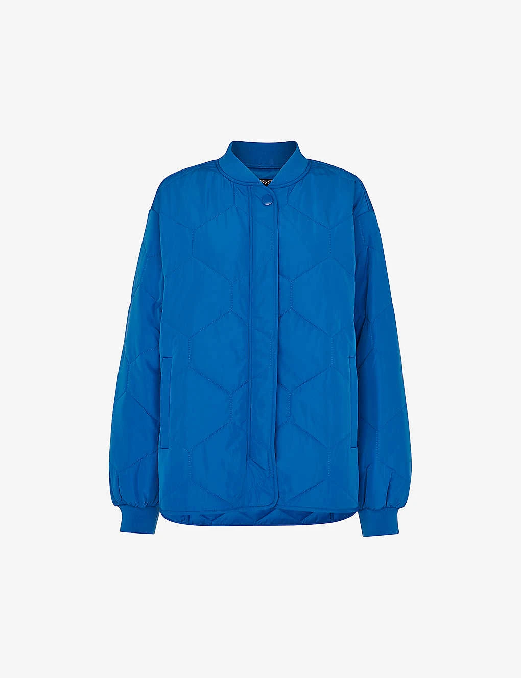 Whistles Ida Quilted Woven Coat 1 Whistles Ida Quilted Woven Coat