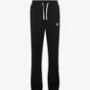 Palm Angels Mono Brand-motif Straight-leg Cotton Jogging Bottoms