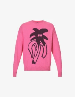 Palm Angels Jimmy Relaxed-fit Knitted Jumper