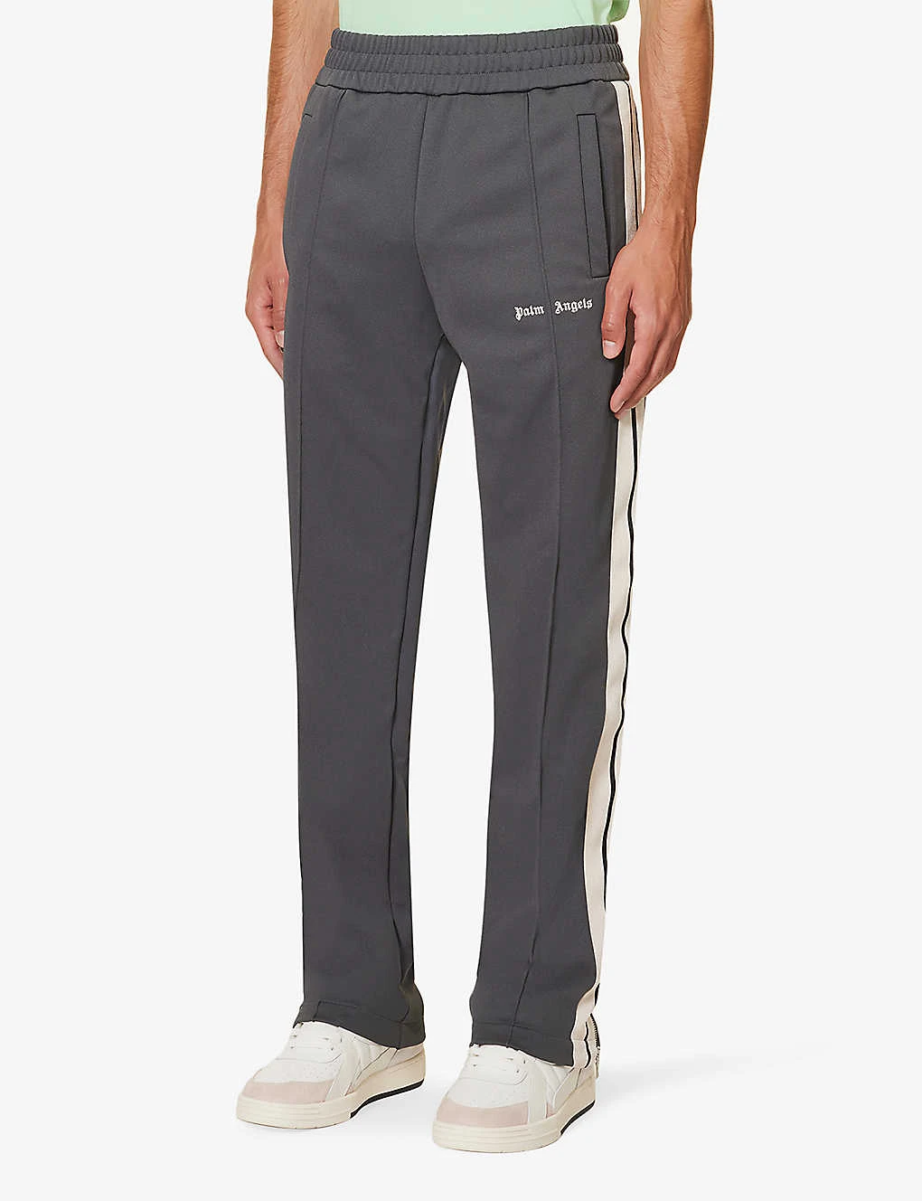 Palm Angels Brand-embroidered Zipped-hem Woven Jogging Bottoms 3 Palm Angels Brand-embroidered Zipped-hem Woven Jogging Bottoms - Image 3