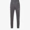 Palm Angels Brand-embroidered Zipped-hem Woven Jogging Bottoms