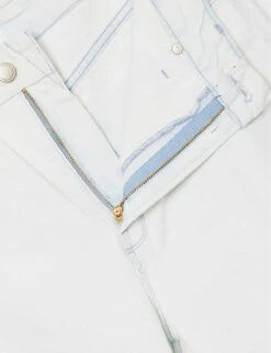 GOOD AMERICAN Good Boy Side-split Relaxed-fit Denim-blend Jeans -Selfridges Store R04166599 INDIGO497 ALT06