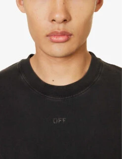 Super Moon Arrow Graphic-print Relaxed-fit Cotton-jersey T-shirt -Selfridges Store R04166722 BLACKMULTICOLOUR ALT04