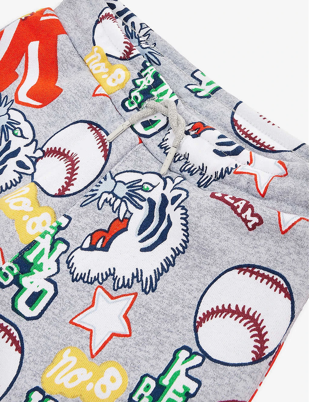 Kenzo Branded Graphic-print Tapered Cotton-jersey Jogging Bottoms 4-12 Years 2 Kenzo Branded Graphic-print Tapered Cotton-jersey Jogging Bottoms 4-12 Years - Image 2