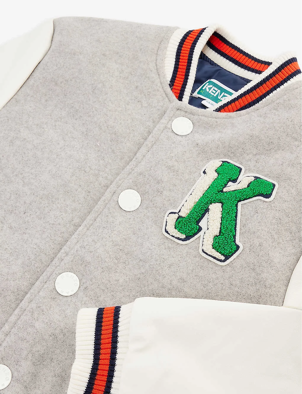 Kenzo Logo-patch Woven-blend Jacket 2 Kenzo Logo-patch Woven-blend Jacket - Image 2