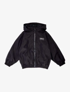 Kenzo Logo-print Long-sleeve Jersey Hoody 6-12 Years