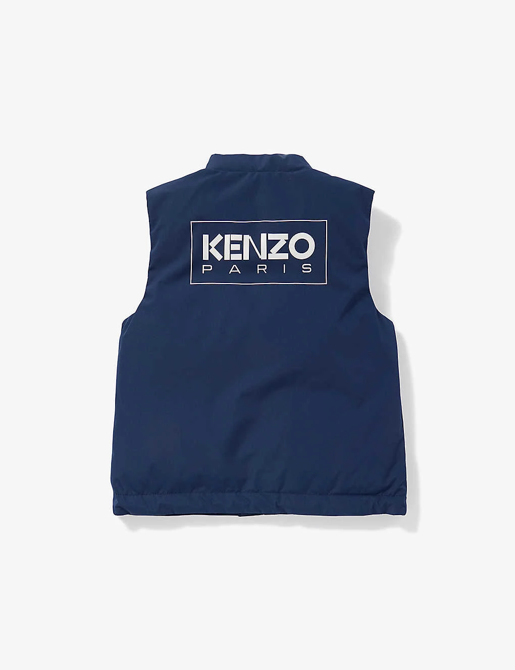 Kenzo Logo-print Funnel-neck Shell-down Gilet 4-12 Years 3 Kenzo Logo-print Funnel-neck Shell-down Gilet 4-12 Years - Image 3