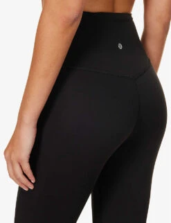 Lululemon Align Flared-leg High-rise Stretch-woven Leggings -Selfridges Store R04168449 BLACK ALT04