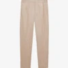 Reiss Hove Elasticated-waist Straight-leg Cotton-blend Trousers