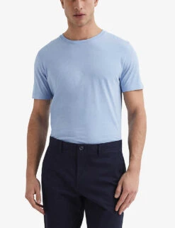 Reiss Bless Pack-of-three Cotton T-shirts -Selfridges Store R04169163 NEUTRAL ALT03