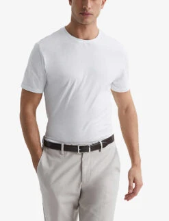 Reiss Bless Pack-of-three Cotton T-shirts -Selfridges Store R04169163 NEUTRAL ALT04