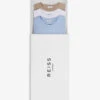 Reiss Bless Pack-of-three Cotton T-shirts