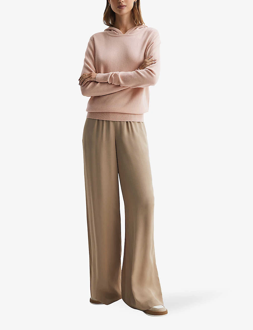 Reiss Agnes Relaxed-fit Wool-blend Hoody 2 Reiss Agnes Relaxed-fit Wool-blend Hoody - Image 2