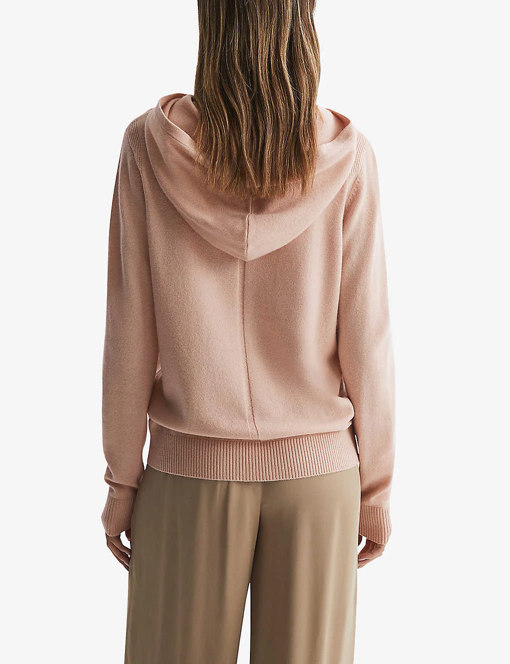 Reiss Agnes Relaxed-fit Wool-blend Hoody 4 Reiss Agnes Relaxed-fit Wool-blend Hoody - Image 4