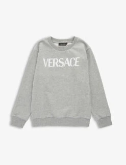Versace Logo-print Cotton-jersey T-shirt