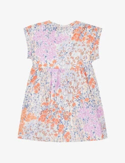 Reiss Dahlia Relaxed-fit Cotton-jersey Dress 4-5 Years -Selfridges Store R04174426 PINK ALT02