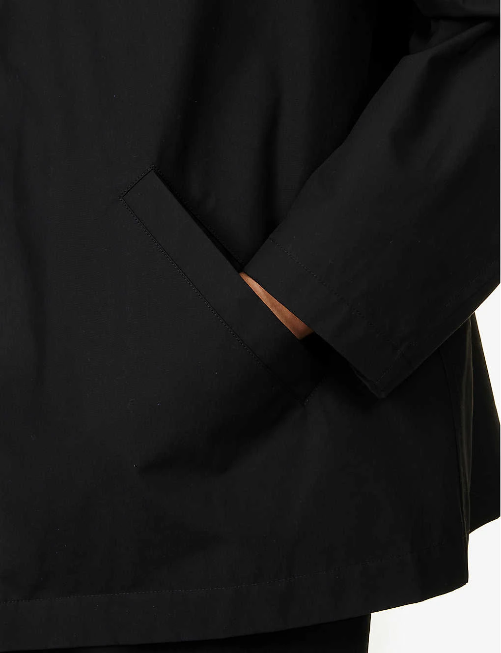 Jil Sander Brand-typography Slip-pocket Relaxed-fit Cotton Jacket 5 Jil Sander Brand-typography Slip-pocket Relaxed-fit Cotton Jacket - Image 5