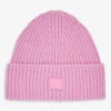 Acne Studios Logo-patch Wide-brim Wool Beanie 8-10 Years