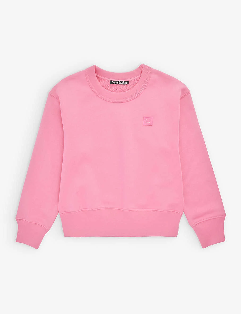 Acne Studios Logo-embroidered Long-sleeve Cotton-jersey Sweatshirt 3-10 Years 1 Acne Studios Logo-embroidered Long-sleeve Cotton-jersey Sweatshirt 3-10 Years