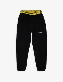 Logo-tape Cotton-jersey Jogging Bottoms 8-12 Years