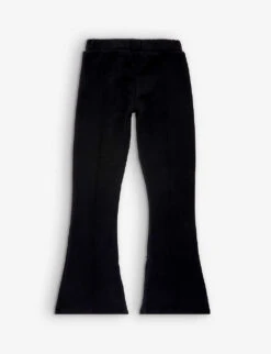 Logo-print Cotton-jersey Jogging Bottoms 4-12 Years -Selfridges Store R04182578 BLACKFUCH ALT02