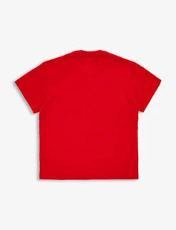 Amiri Vintage Tiger-print Cotton-jersey T-shirt 4-12 Years 5 Amiri Vintage Tiger-print Cotton-jersey T-shirt 4-12 Years -Selfridges Store R04183357 RED ALT02