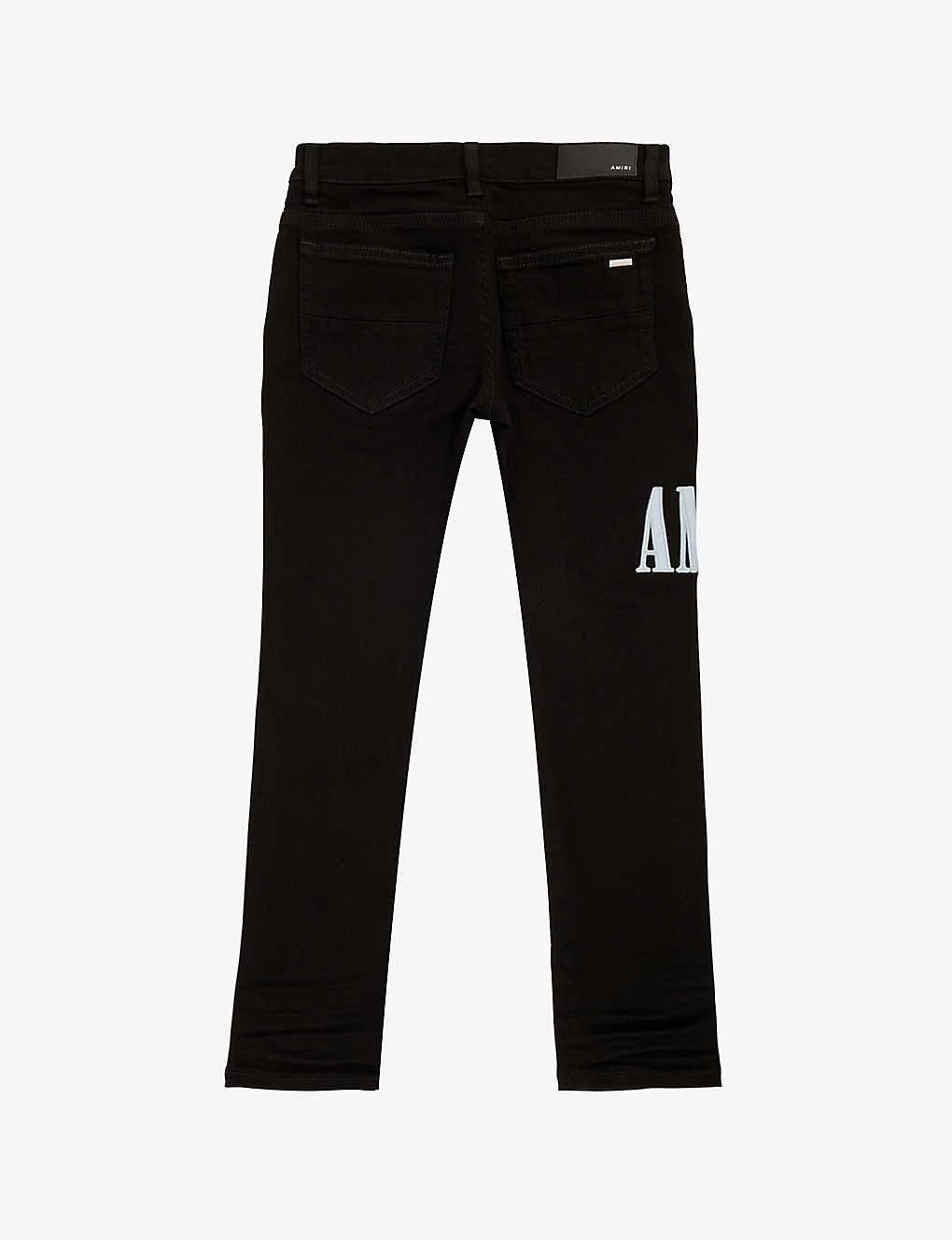Amiri Logo-embroidery Stretch-denim Jeans 6-12 Years 3 Amiri Logo-embroidery Stretch-denim Jeans 6-12 Years - Image 3