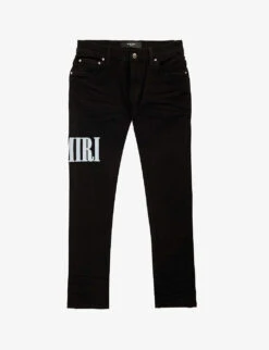 Amiri Logo-embroidery Stretch-denim Jeans 6-12 Years