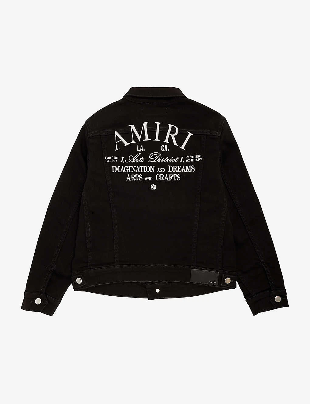 Amiri Art District Stretch-denim Jacket 4-12 Years 3 Amiri Art District Stretch-denim Jacket 4-12 Years - Image 3