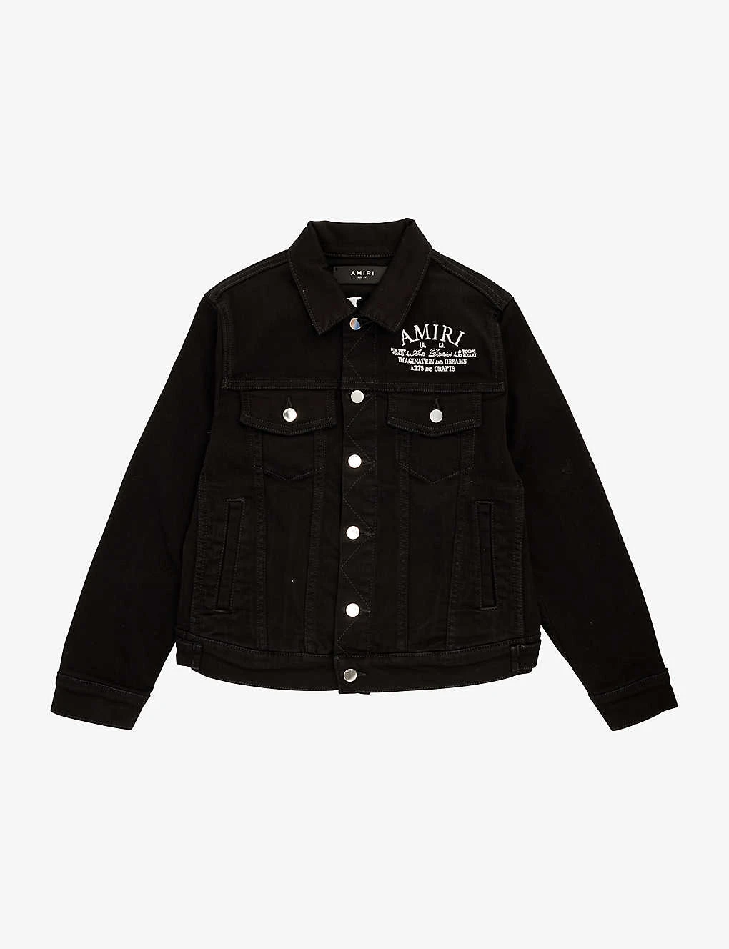 Amiri Art District Stretch-denim Jacket 4-12 Years 1 Amiri Art District Stretch-denim Jacket 4-12 Years