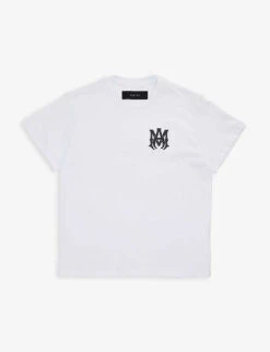 Amiri Bones Logo-print Cotton-jersey T-shirt 4-12 Years