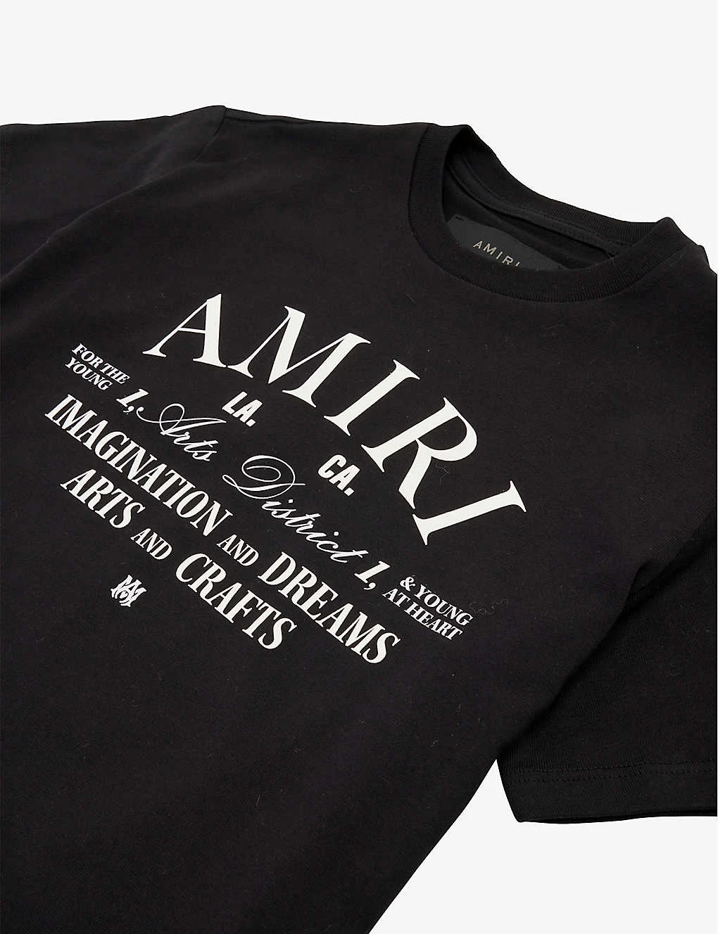 Amiri Logo Rubberised-print Cotton T-shirt 4-12 Years 2 Amiri Logo Rubberised-print Cotton T-shirt 4-12 Years - Image 2