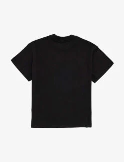 Amiri Logo Rubberised-print Cotton T-shirt 4-12 Years 5 Amiri Logo Rubberised-print Cotton T-shirt 4-12 Years -Selfridges Store R04183371 BLACK ALT02