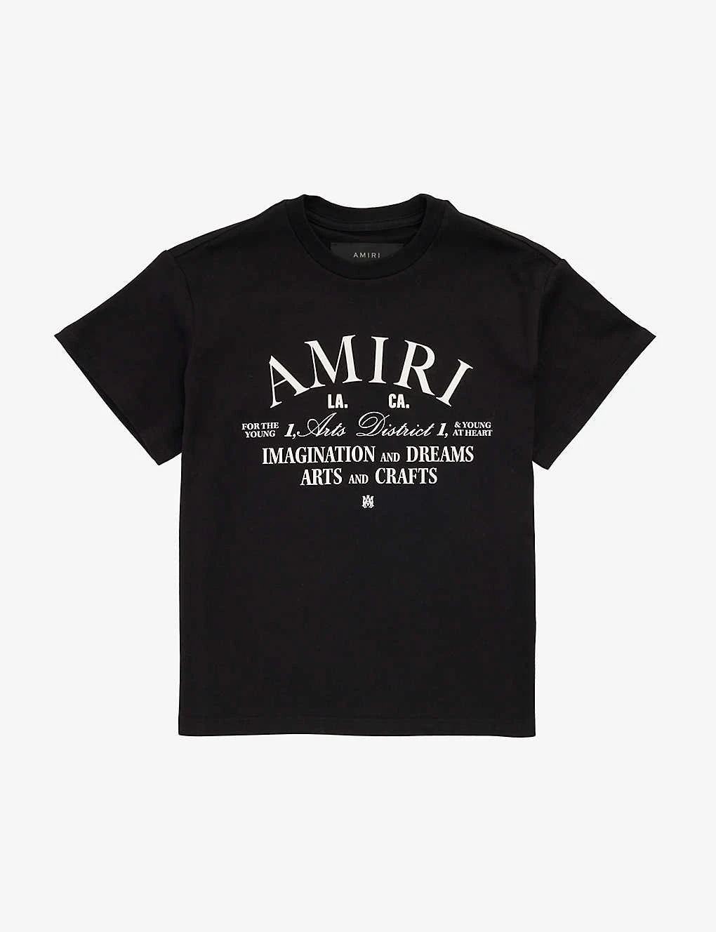Amiri Logo Rubberised-print Cotton T-shirt 4-12 Years 1 Amiri Logo Rubberised-print Cotton T-shirt 4-12 Years