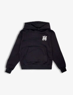Amiri Bones Logo Text-print Cotton-jersey Hoody 4-12 Years