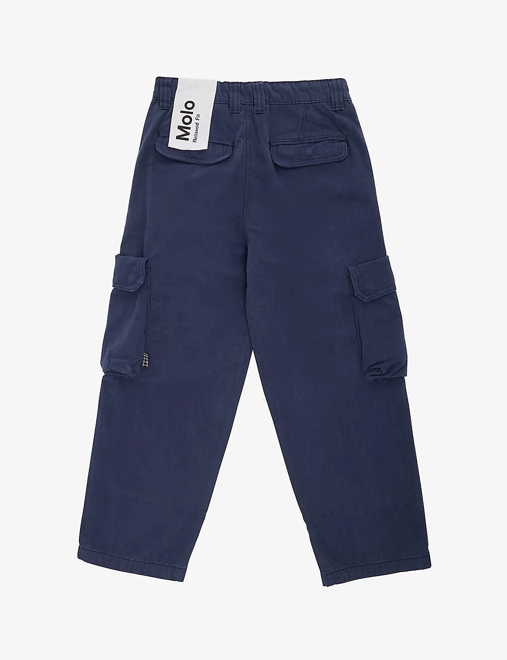 Molo Austin Patch-pockets Cotton Trousers 4-10 Years 3 Molo Austin Patch-pockets Cotton Trousers 4-10 Years - Image 3