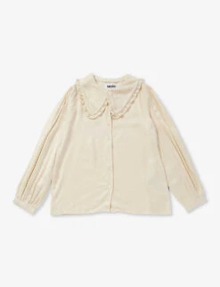 Molo Robbin Ruffle-trim Woven Shirt 3-12 Years