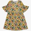 Molo Chasity Floral-print Stretch Organic-cotton Dress 2-12 Years