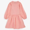 Molo Cosette Puff-sleeve Organic-cotton Dress 2-12 Years