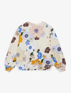 Molo Maxime Floral-print Organic Cotton-jersey Sweatshirt 2-12 Years 5 Molo Maxime Floral-print Organic Cotton-jersey Sweatshirt 2-12 Years -Selfridges Store R04184149 LIGHTRETRO ALT02