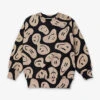 Molo Monti Smiley-print Organic Cotton-jersey Sweatshirt 4-10 Years