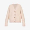 Acne Studios Rives Relaxed-fit Mohair Wool-blend Cardigan