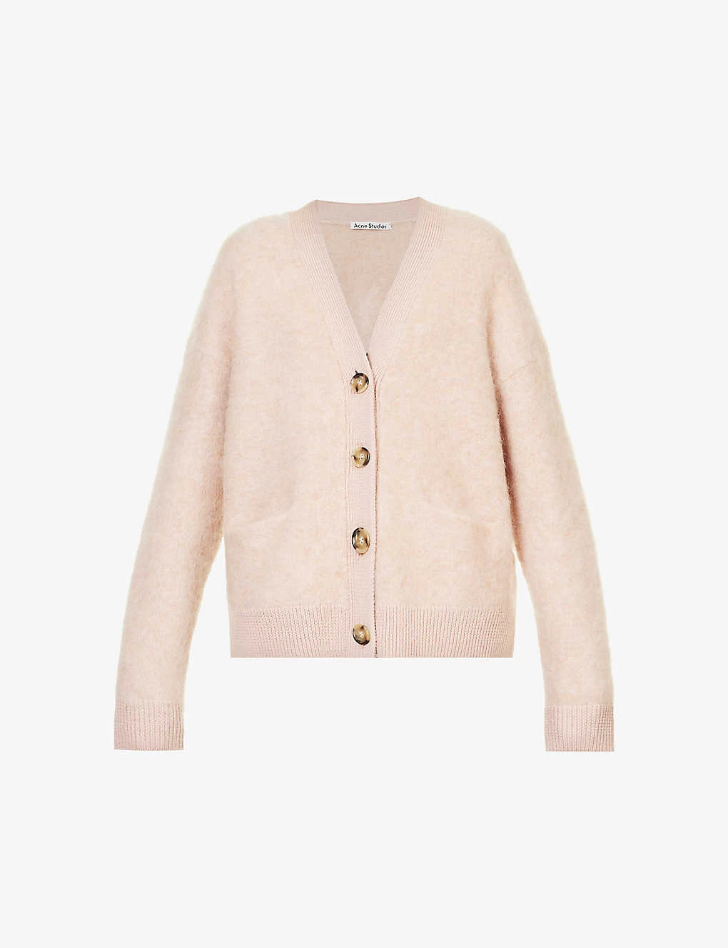 Acne Studios Rives Relaxed-fit Mohair Wool-blend Cardigan 1 Acne Studios Rives Relaxed-fit Mohair Wool-blend Cardigan