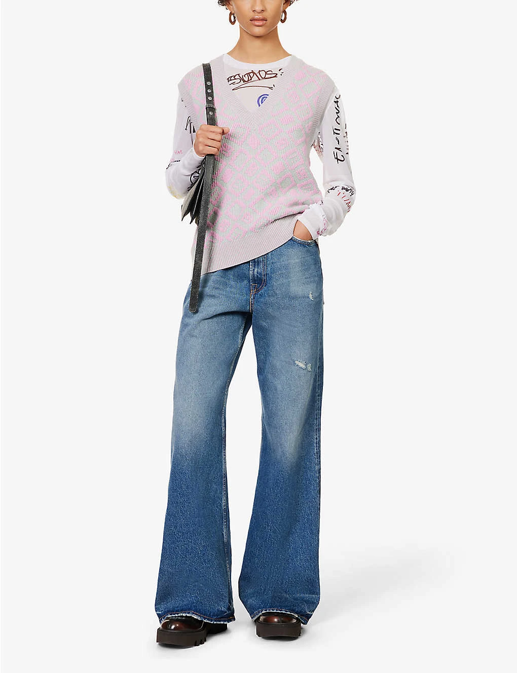 Acne Studios 2022 Wide-leg High-rise Relaxed-fit Jeans 2 Acne Studios 2022 Wide-leg High-rise Relaxed-fit Jeans - Image 2
